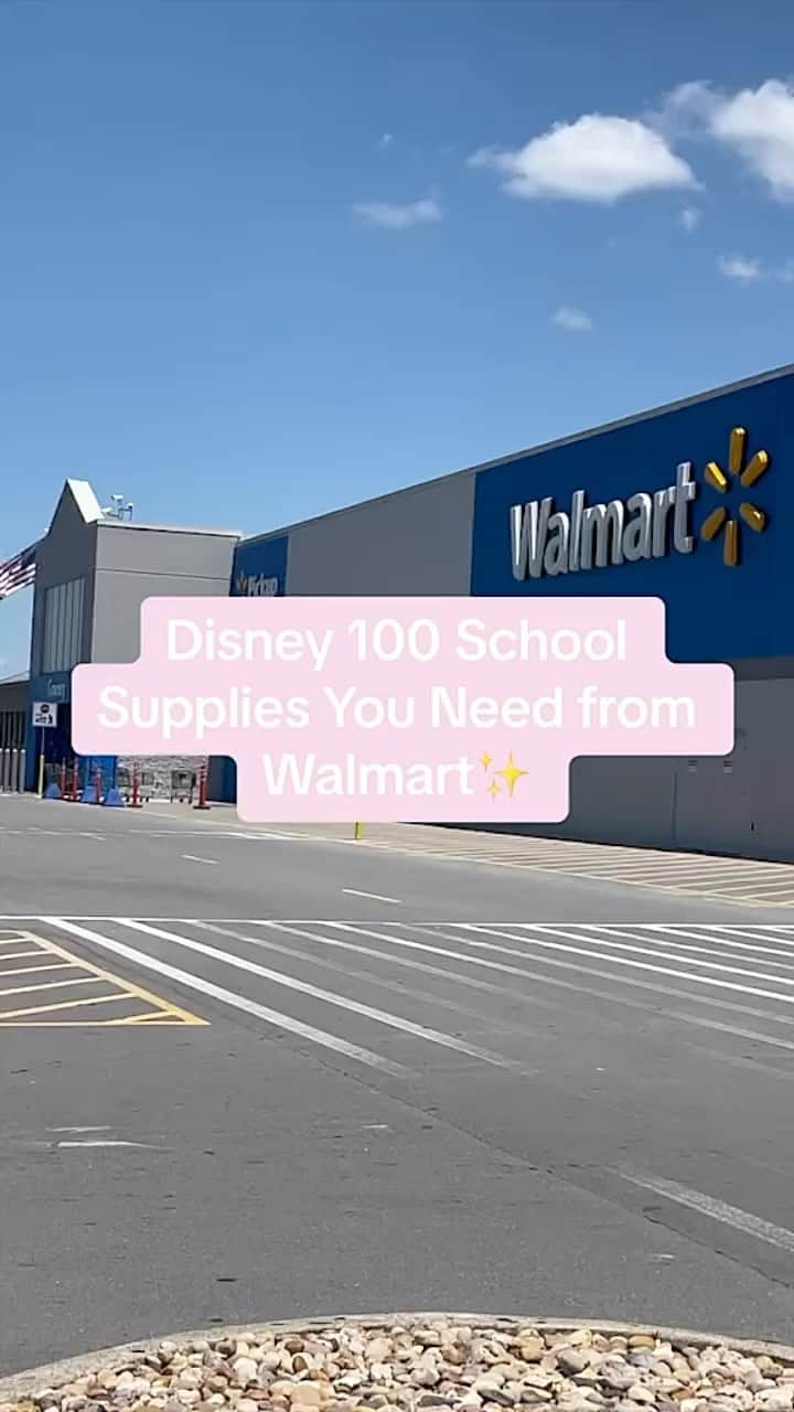 Wal-Mart Stores, Incのインスタグラム：「We’re OBSESSED with how cute these Disney 100 school supplies are! Find them all at our link in bio.  🎥: @destinations2travelwithmaranda #Disney100 #SchoolSupplies #WalmartFinds」