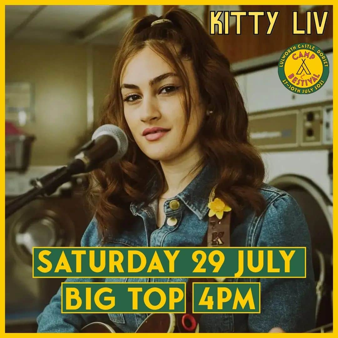 キティー・デイジー＆ルイスのインスタグラム：「If you're at @campbestival this weekend catch Kitty playing a solo gig on Saturday! And perhaps a couple of KDL tunes thrown in for good measure? 😉 @kittylivmusic」