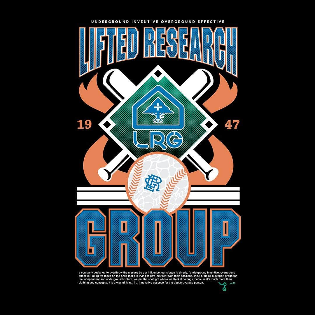 エルアールジーさんのインスタグラム写真 - (エルアールジーInstagram)「Underground Inventive Overground Effective #lrgclothing 🌲🔥⚾️」7月29日 5時53分 - lrgclothing