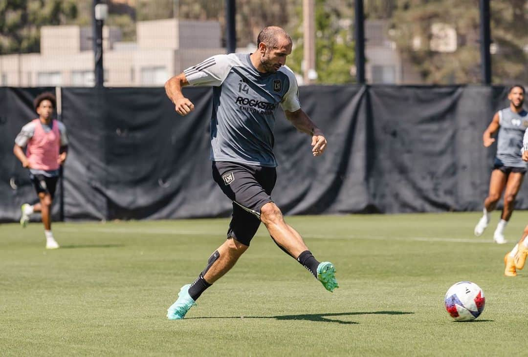 ジョルジョ・キエッリーニさんのインスタグラム写真 - (ジョルジョ・キエッリーニInstagram)「A great way to start the weekend! 😃  #Training #LAFC」7月30日 0時05分 - giorgiochiellini