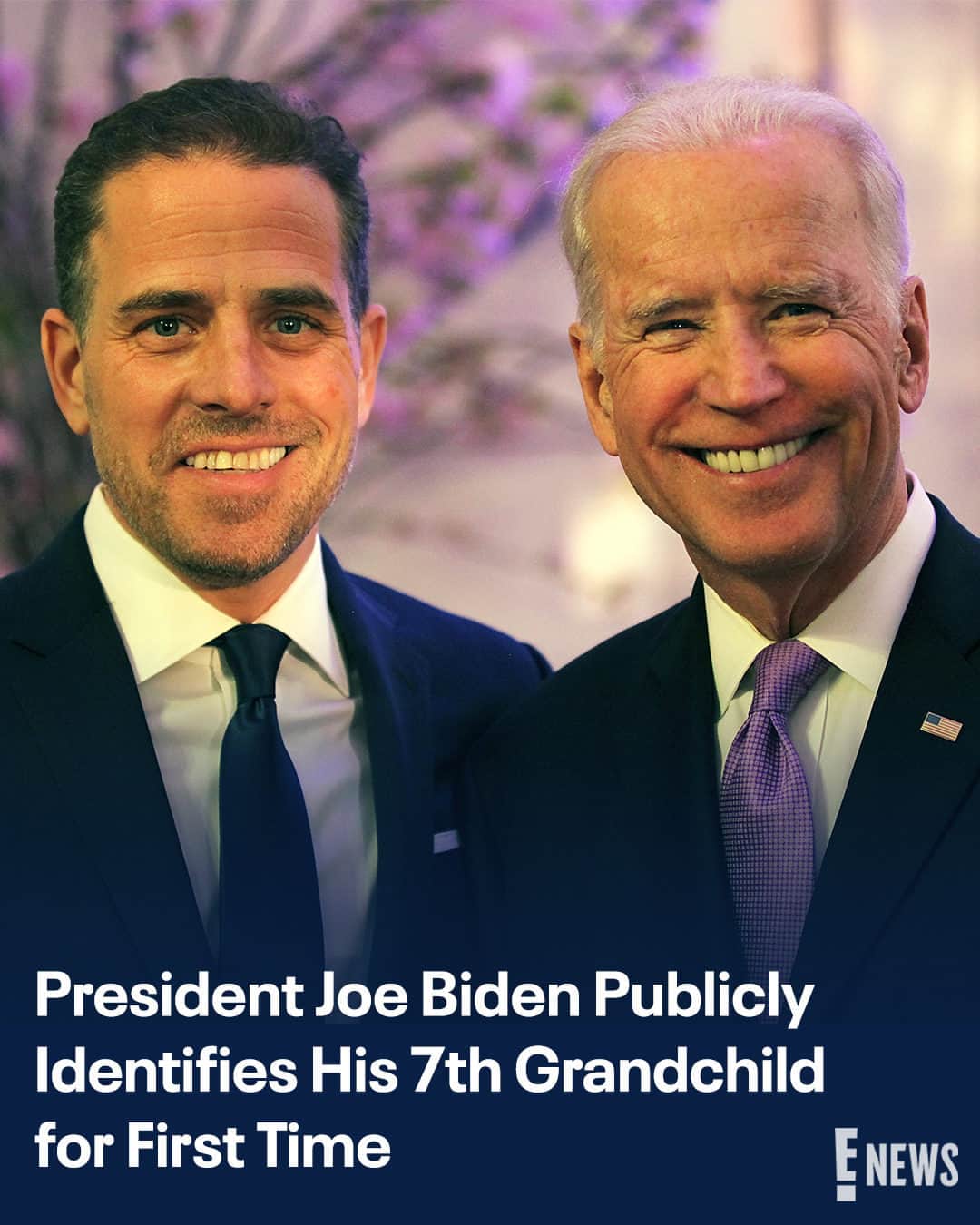 E! Onlineさんのインスタグラム写真 - (E! OnlineInstagram)「President Joe Biden identified son Hunter Biden's 4-year-old daughter for the first time. He sheds light on the "family matter" at the link in bio. (📷: Getty)」7月29日 12時00分 - enews