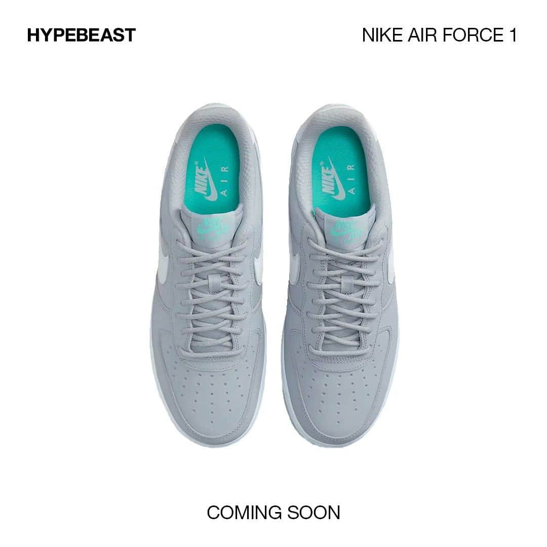 HYPEBEASTさんのインスタグラム写真 - (HYPEBEASTInstagram)「@hypebeastkicks: Great Scott! @nike is set to deliver a blast from the past with the Air Mag-inspired Air Force 1.⁠ ⁠ Despite not including any of the fancy bells and whistles, the sneaker features a lot of notable details seen on the highly coveted Air Mag. Starting with the light grey leather paired with a contrasting white Swoosh and most notably the light blue hits along the "Air" branding and tongue as it sits atop an icy outsole to bring together the overall futuristic look. Expect these to release soon.⁠ Photo: Nike⁠」7月29日 7時04分 - hypebeast