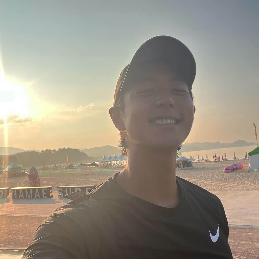 ヒョヌさんのインスタグラム写真 - (ヒョヌInstagram)「와😄  #남애3리해수욕장」7月29日 7時34分 - hyunwoo0118