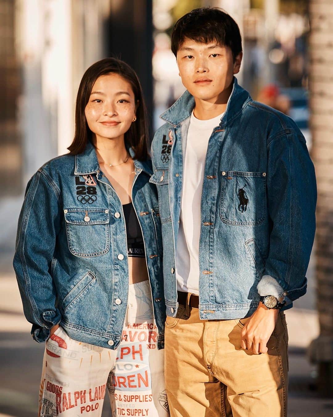 マイア・シブタニのインスタグラム：「Celebrating one-year-out to the Paris 2024 Games and looking ahead to #LA28 with @poloralphlauren. #RLxTeamUSA」