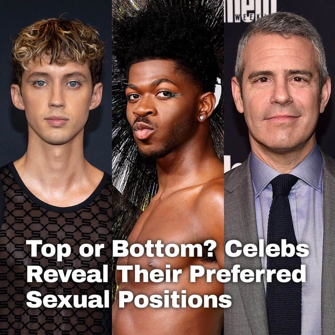 Just Jaredさんのインスタグラム写真 - (Just JaredInstagram)「Amid Troye Sivan's comments this week about his preferred sexual position in bed, we've gathered comments from 10 celebs who have talked about being a top or a bottom. Go to the LINK IN BIO to read all of their responses! #TroyeSivan #LilNasX #AndyCohen Photos: Getty」7月29日 7時48分 - justjared