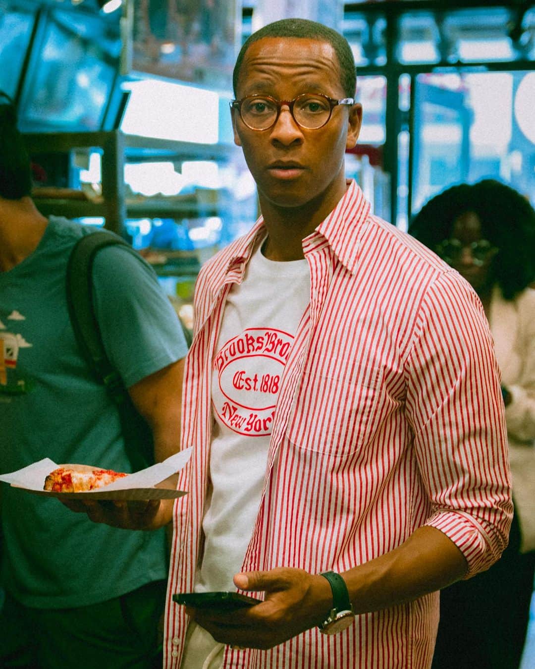 のインスタグラム：「The Friday Shirt: Pairs well with tees and cheat days.」