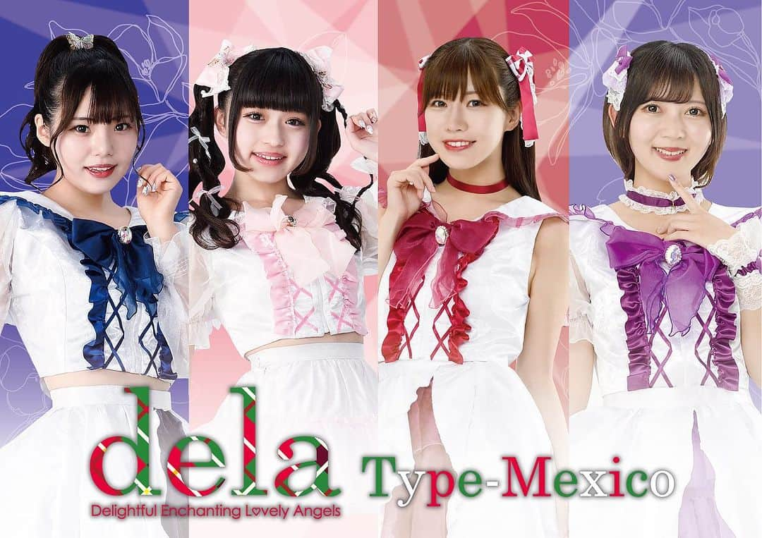 delaさんのインスタグラム写真 - (delaInstagram)「Hola a todos de México! Se ha confirmado DELA concierto en México este año también. Esta vez irán Nozomi Imada,Minami Fujimoto,Nanaha Matsushima,Hinano Goto! Nos vemos en Expo Japan San Luis Potosi!  #México #dela  【#delaグローバル】  🔷9月1日(金) 🔷9月2日(土)  dela メキシコ🇲🇽最大級ジャパンミュージックフェス - Expo Japan San Luis Potosí 2023 -出演決定‼️  会場／TEATRO(メキシコ合衆国 サンルイスポトシ)  🌟出演／今田希、松島七葉、藤本南、後藤ひなの」7月29日 20時20分 - dela_nbgf