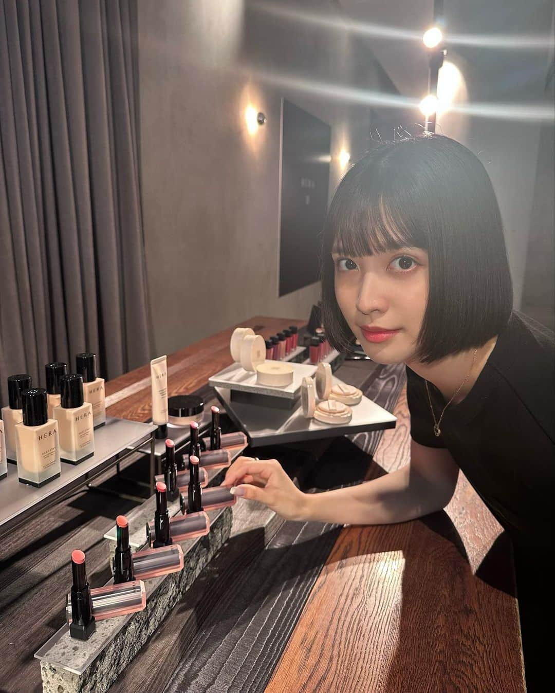 松本愛（まあぴぴ）さんのインスタグラム写真 - (松本愛（まあぴぴ）Instagram)「この日のメイクはクッションファンデもリップもチークも全部HERA🫶🏻🩶 @herabeauty_jp  @herabeauty_official」7月29日 14時18分 - aimatsumoto_45