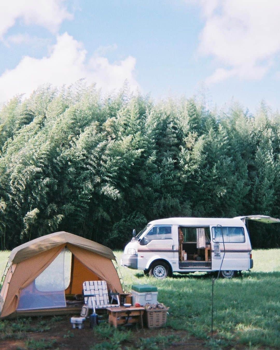 Y U R I Eさんのインスタグラム写真 - (Y U R I EInstagram)「camping on film🎞️🌙 #filmphotography#camping」7月29日 14時26分 - yuriexx67