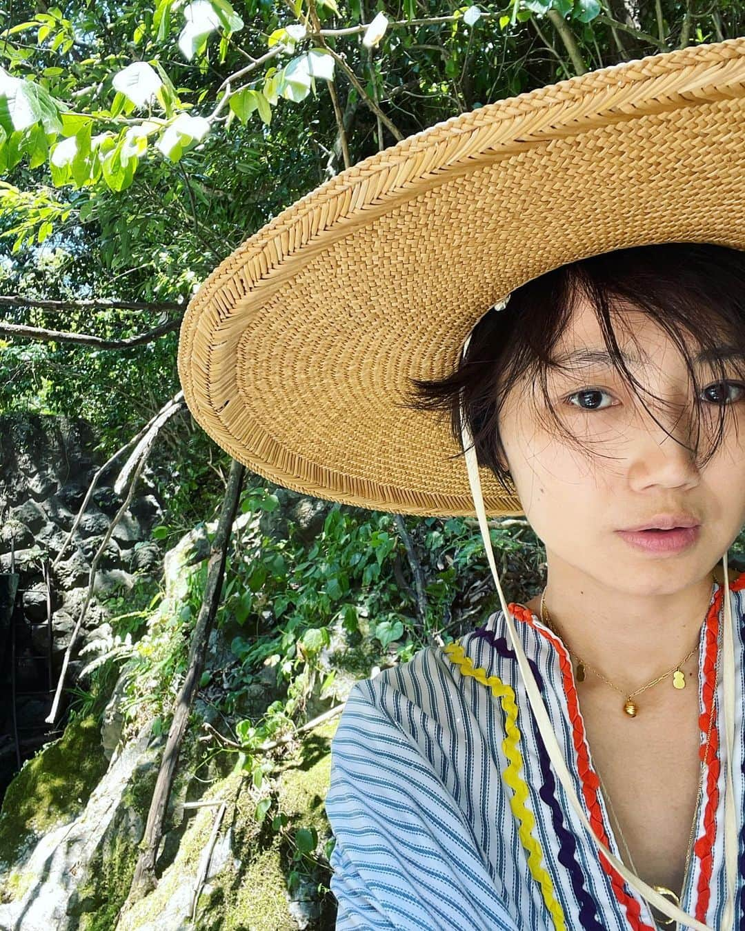 おすずのインスタグラム：「🐟🏊🌞🍃🌳  #なつやすみ」