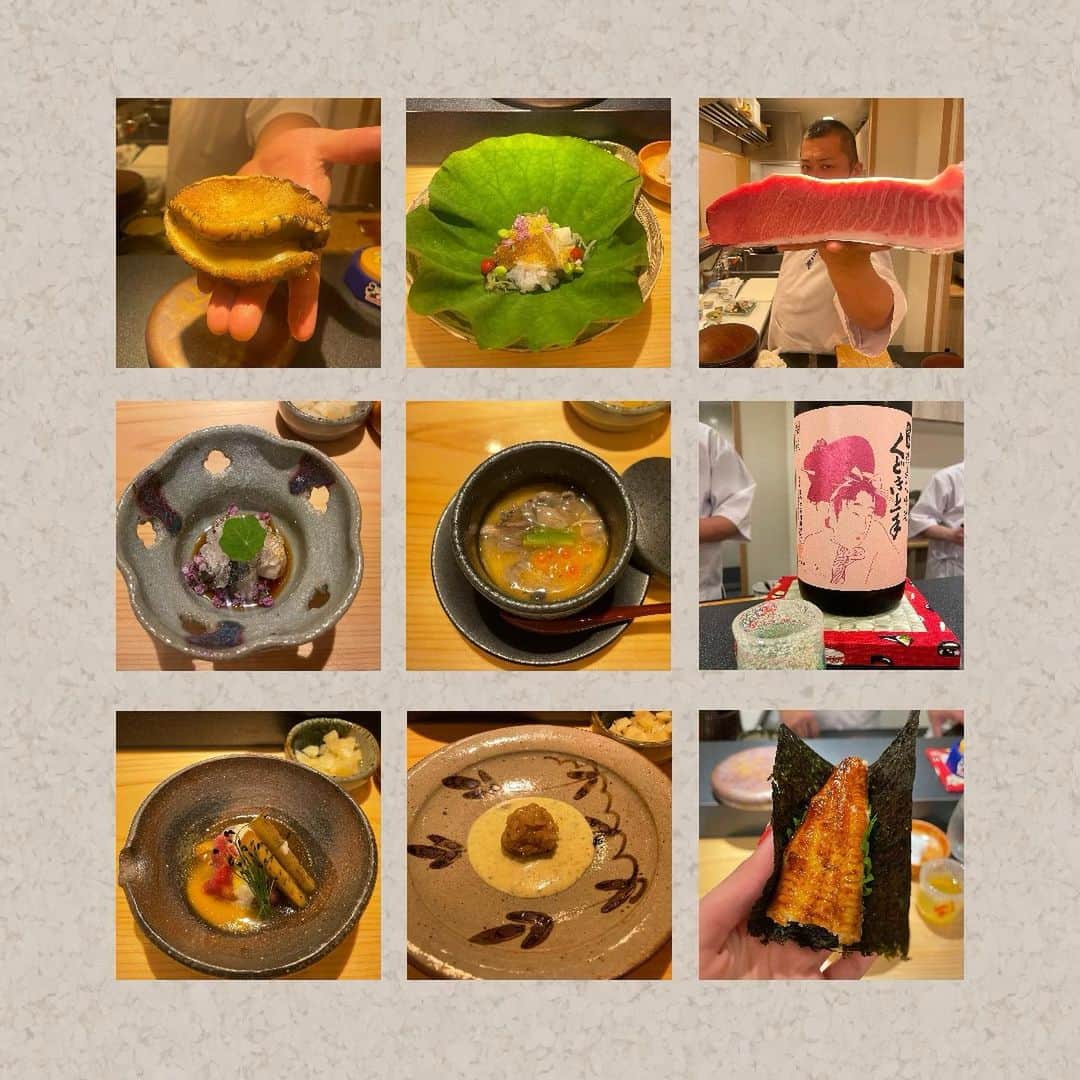 明璃奈さんのインスタグラム写真 - (明璃奈Instagram)「日の樹　大阪  高級鮨　1人デビューは日の樹♡ 楽しく美味しいお鮨をいただきました♪  #japanesefood #日の樹#鮨」7月29日 16時27分 - __arina.3