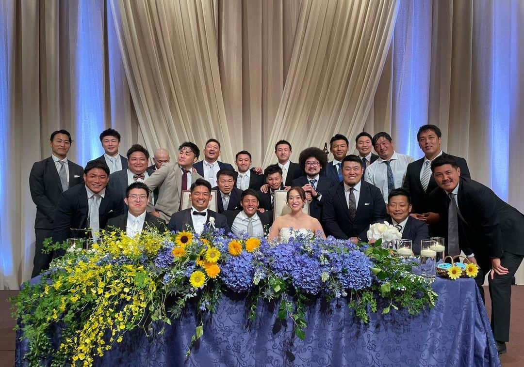 浅原拓真さんのインスタグラム写真 - (浅原拓真Instagram)「西くん結婚おめでとう❤️❤️ ウェルカムボードを描かせてもらいました❤️✨✨  #ウェルカムボード  #結婚おめでとう」7月29日 17時07分 - buzz_asahara