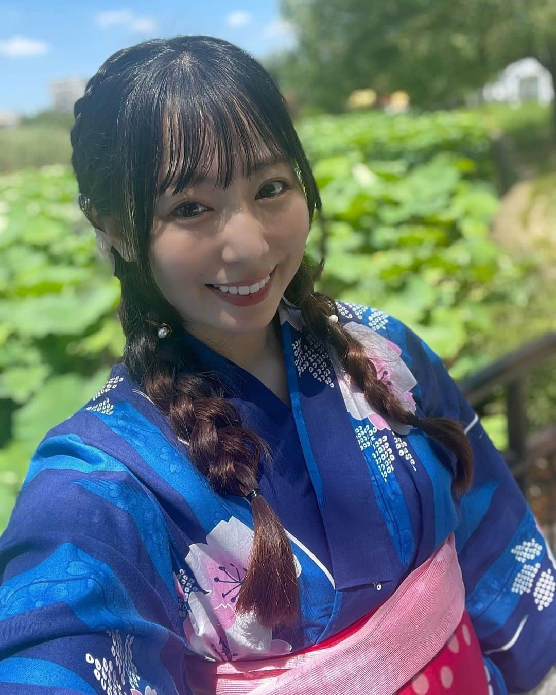 熊谷知花さんのインスタグラム写真 - (熊谷知花Instagram)「上野公園にて撮影会できました📷  久しぶりの浴衣♪ 楽しかったぁ☺️  #撮影会 #撮影モデル #モデル」7月29日 17時35分 - kumagai.chika