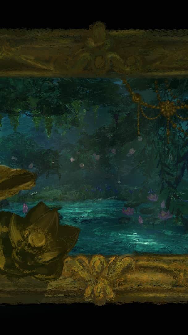せきぐちあいみのインスタグラム：「Refresh🪷  #3dpainting #vrart #metaverseart #Hydrated #vrartist #vrpainting #lotus #oasis #3dart #metaverseartist #moisture #refresh #aimisekiguchi #vraimi #comtemporaryart」