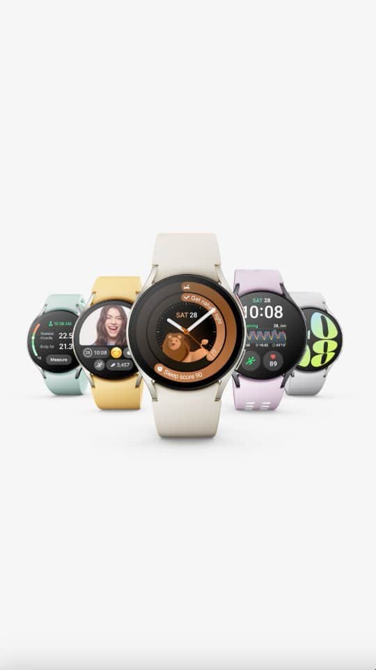Samsung Mobileのインスタグラム：「Prepared for your everyday wellness. Meet the all-new #GalaxyWatch6. #SamsungUnpacked  Learn more: samsung.com」