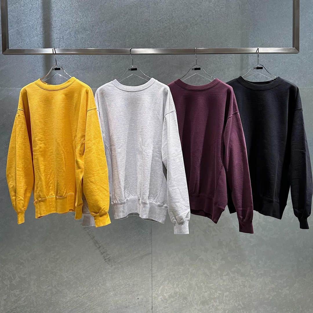 のインスタグラム：「＜H BEAUTY&YOUTH＞ CLASSIC SWEAT CREW ¥15,400 Color: YELLOW/LT.GRAY/PURPLE/BLACK Size: S/M/L/XL  CLASSIC SWEAT PARKA ¥16,500 Color: ORANGE/WHITE/LT.GRAY/BLACK Size: S/M/L/XL  CLASSIC SWEAT EASY PANTS ¥14,300 Color: LT.GRAY/BLACK Size: S/M/L  #H_beautyandyouth #エイチビューティアンドユース @h_beautyandyouth  #BEAUTYANDYOUTH #ビューティアンドユース #Unitedarrows #ユナイテッドアローズ」