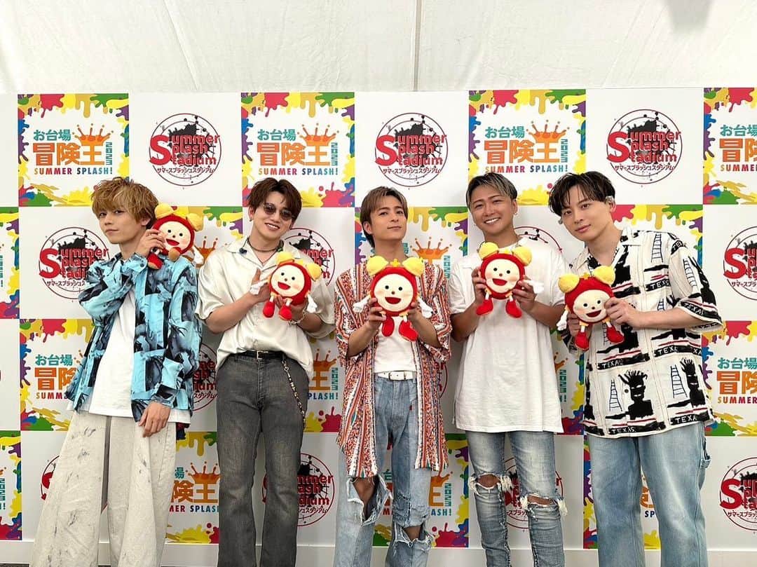 Da-iCEのインスタグラム：「#めざましライブ × #TGC ありがとうございました！！  #スターマイン では、福島キッズの皆様と 初コラボもさせて頂きました！  <setlist> CITRUS DREAMIN' ON Clap and Clap スターマイン  @mezamashi.tv  #お台場冒険王 #Da_iCE #SCENE」