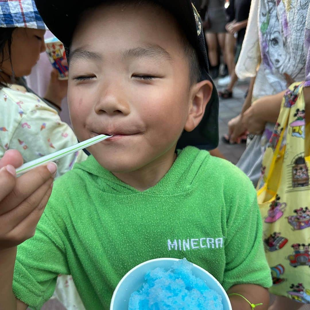 せんももあいしーのインスタグラム：「🍧😋」