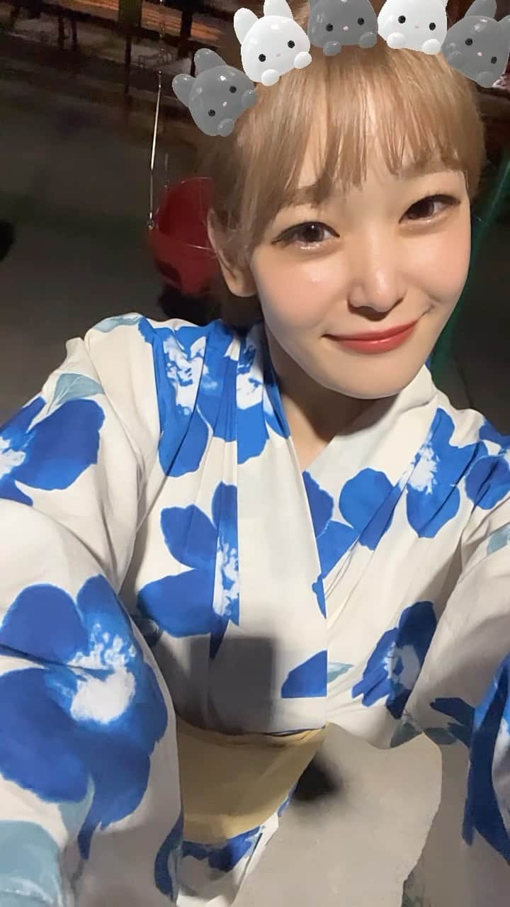 小山星流のインスタグラム：「青の浴衣👘  #instagood #followme #リール #いいね #01 #tagforlikes #종아요 #팔로우 #浴衣 #浴衣女子 #summertime #2023summer」