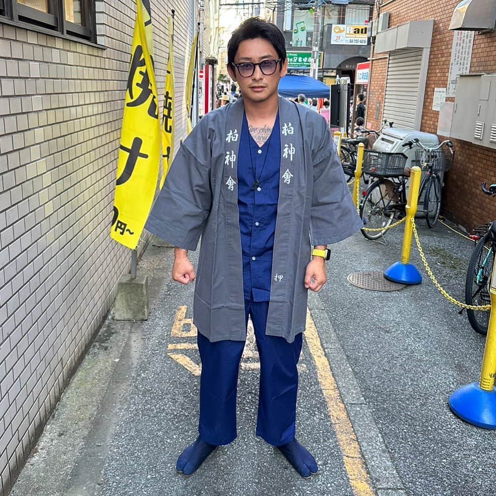 吉永啓之輔のインスタグラム：「担ぐぞ〜🔥🔥🔥  おら」