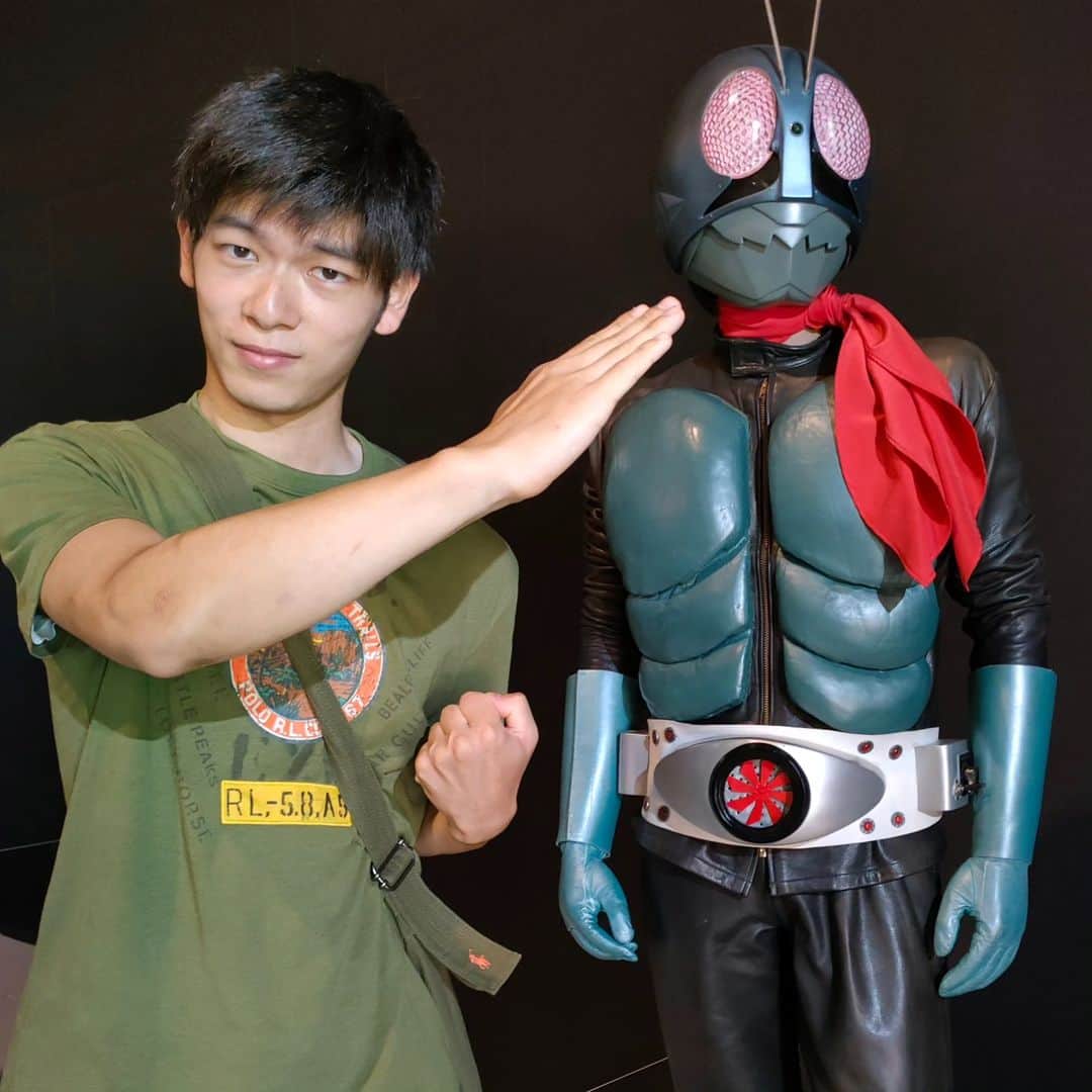 のインスタグラム：「#The仮面ライダー展 #仮面ライダー展 #仮面ライダー #出たなショッカー  普段キャラクターグッズ買わないですが、いっぱい買うてまいました」