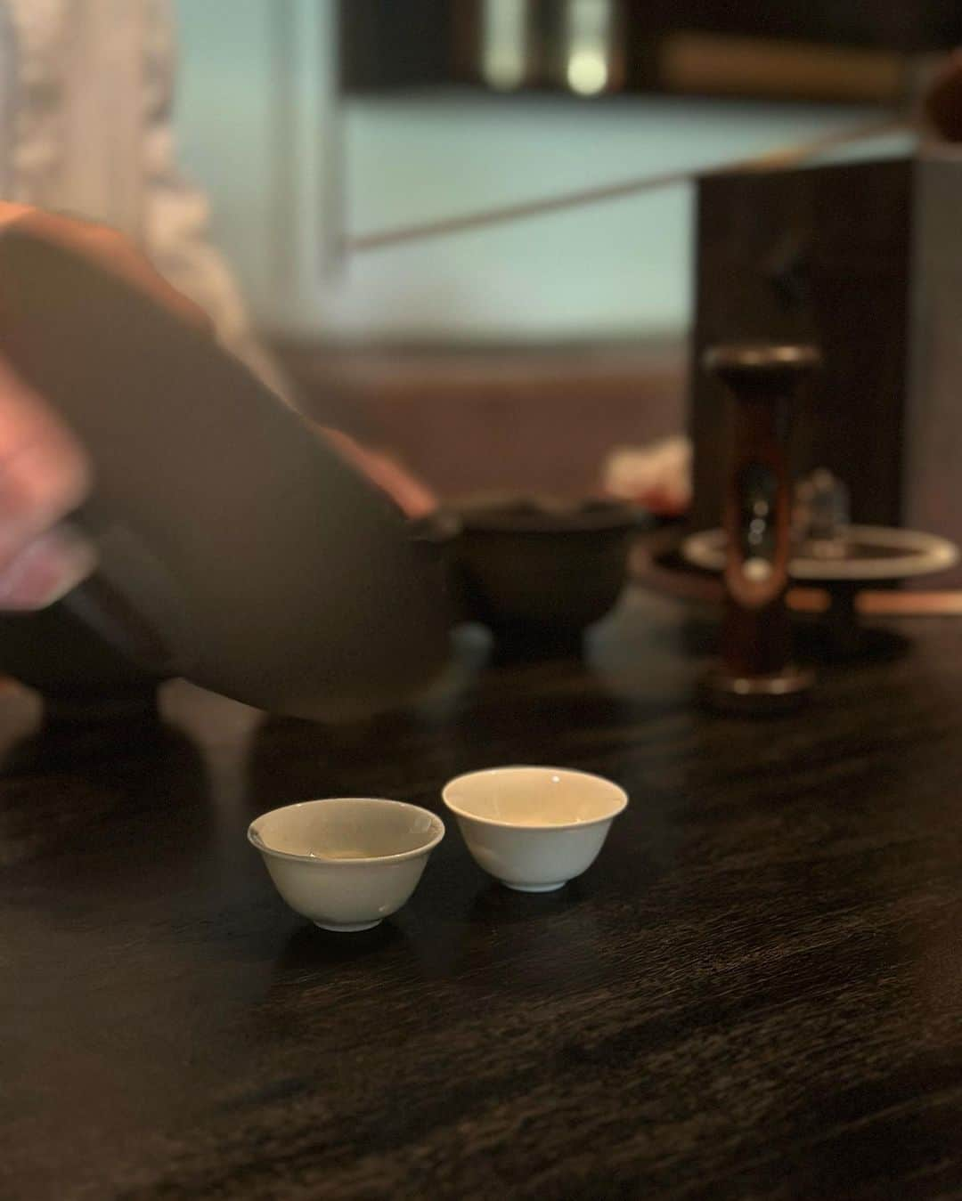 NittaSachikaさんのインスタグラム写真 - (NittaSachikaInstagram)「密かに来たかったお茶屋さん🍵 お茶、空間、食器、時間、たっぷり楽しめました♡  かき氷やっとるうちにまた来たいなぁ☺️」7月29日 22時34分 - chacch1