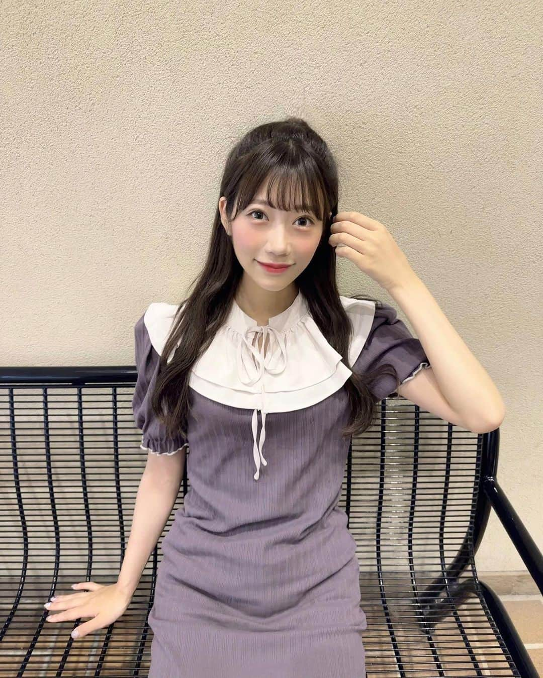 坂本夏海のインスタグラム：「花火はYouTubeでみたよ🥹🤍 ⁡ ⁡ ⁡ ⁡ ⁡ #私服 #今日のコーデ #ロングワンピ #ロングワンピース #ハーフアップ #黒髪ロング #ロングヘア#ootd #picoftheday #igers #japanesegirl #japanese #japanesefashion #kawaii #일상 #데일리 #오오티디」