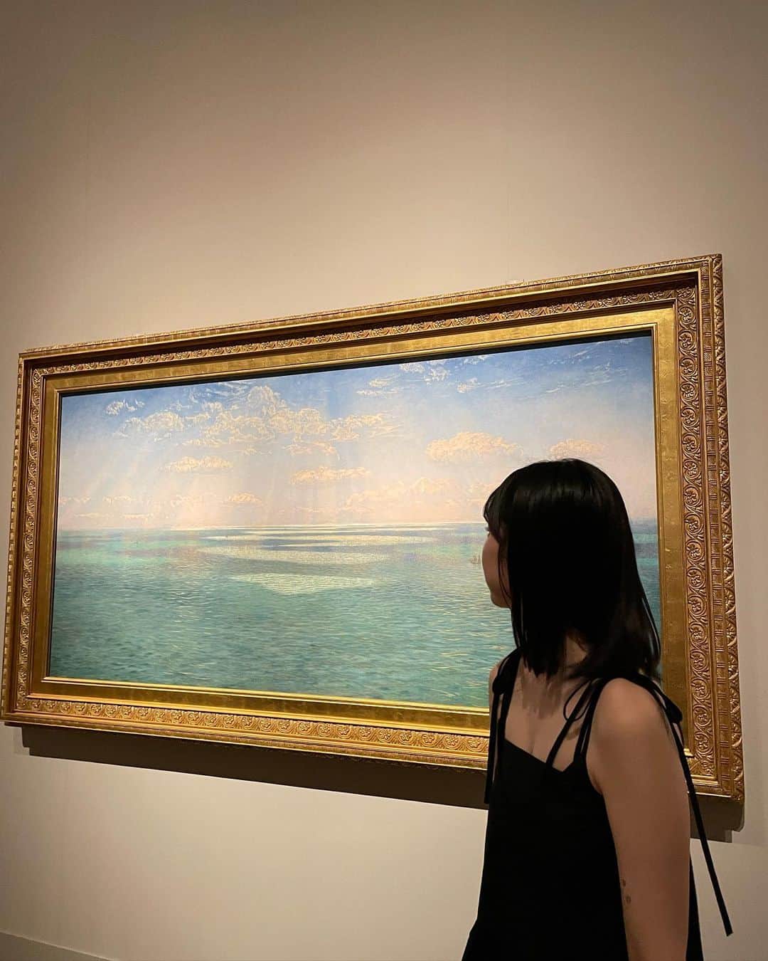 大枝瑞希のインスタグラム：「LIGHT: Works from the Tate Collection ☁️」