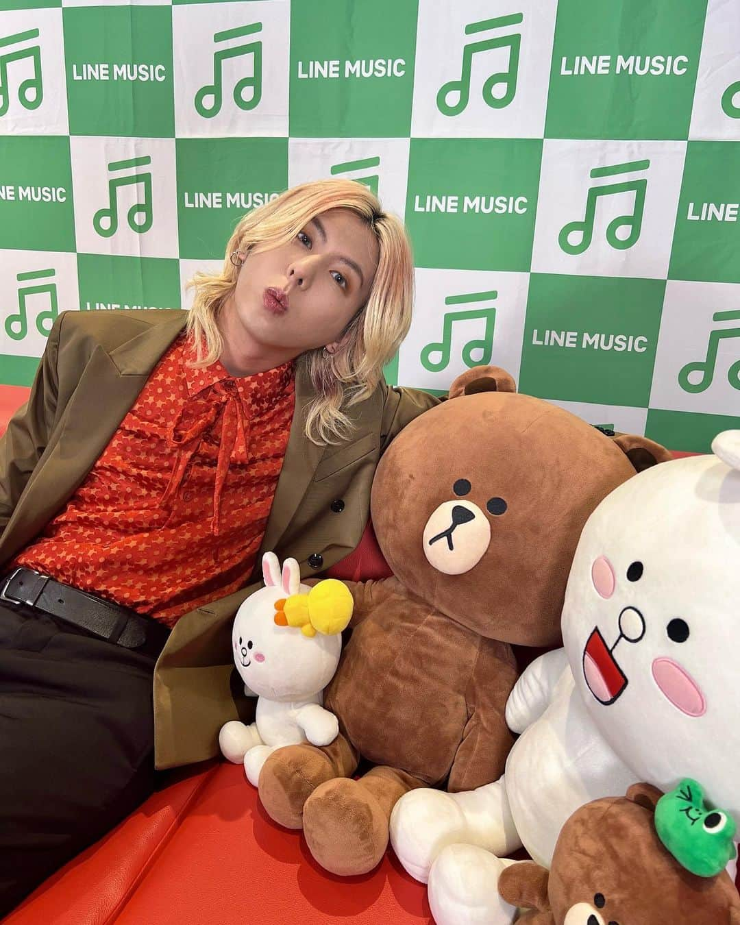 藤澤涼架のインスタグラム：「スペシャル生配信@LINE MUSIC ありがとうございました〜！☺️🎉」