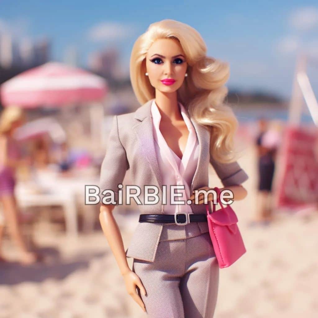 アンナ＝マリア・ガロヤンさんのインスタグラム写真 - (アンナ＝マリア・ガロヤンInstagram)「Hmm... Seriously Barbie with Tank?🤔🙄😱🤣 At least I am in pink outfit😇😂🤭 #barbie.me @barbiethemovie」7月29日 22時48分 - annamariagalojan