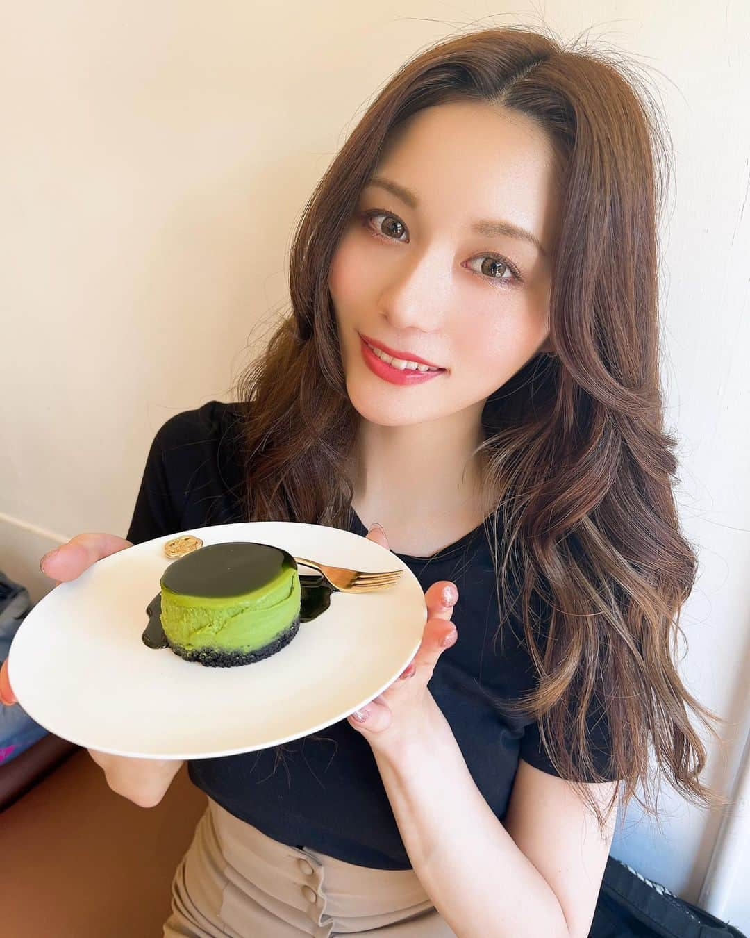 坂井朝香のインスタグラム：「抹茶🍵」