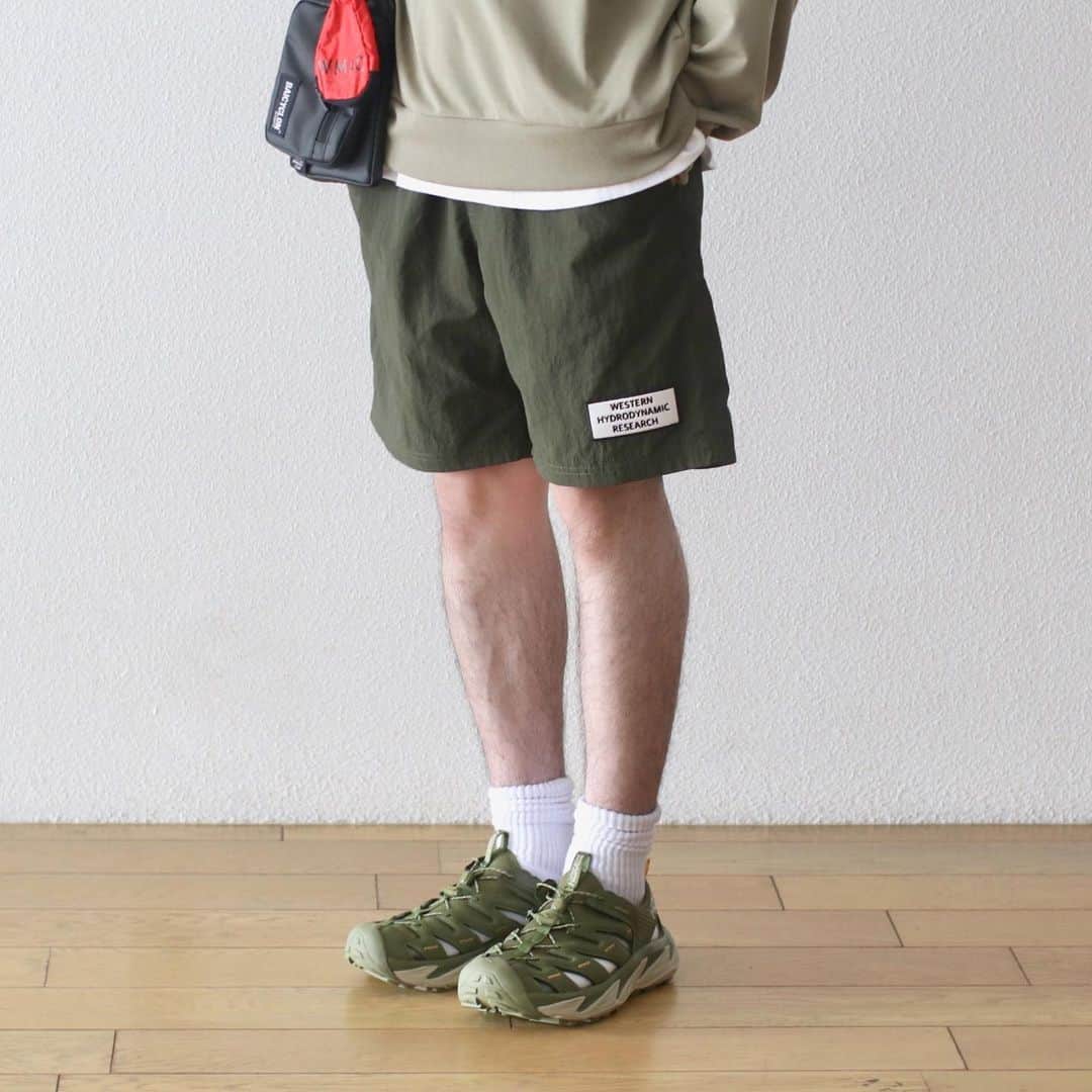 のインスタグラム：「_ Western Hydrodynamic Research / ウェスタンハイドロダイナミックリサーチ "Beach Shorts" ¥17,600- _ 〈online store / @digital_mountain〉 https://www.digital-mountain.net _ 【オンラインストア#DigitalMountain へのご注文】 *24時間受付 *14時までのご注文で即日発送 * 1万円以上ご購入で送料無料 tel：084-973-8204 _ We can send your order overseas. Ordering procedure details can be found here. >>http://www.digital-mountain.net/html/page56.html  _ #WesternHydrodynamicResearch #whr #ウェスタンハイドロダイナミックリサーチ _ 実店舗：@wonder_mountain_ #WonderMountain  JR 「#福山駅」より徒歩10分 #ワンダーマウンテン #japan #hiroshima #福山 #福山市 #尾道 #倉敷 #鞆の浦 近く _ WOMEN/GOODS： @hacbywondermountain _」