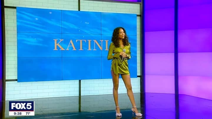 Katini Yamaokaのインスタグラム：「I had the pleasure of performing live with Good Day New York this time last week for the launch of my 6 song EP Beautiful Tragedy! Grateful to share my music on air with eveyone! Big thank you to @ryankristafer @bianca.peters for the interview 💚🩷 If you haven’t already heard the record, it’s available on all digital platforms — stream it now🌟🌟🌟 #newmusic #nycmusicians #onair #liveperformance #singersongwriter #newyork」