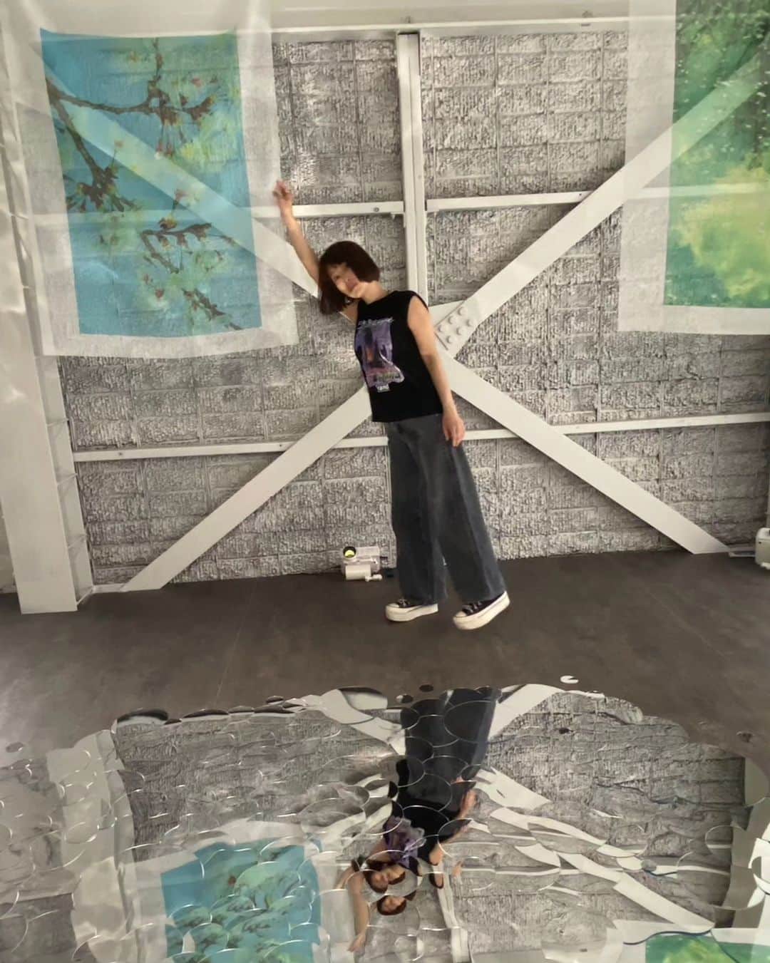 大塚咲のインスタグラム：「明日まで。 名古屋KONMASAにてインスタレーション展示！ @konmasa   明日、是非有松へ！」