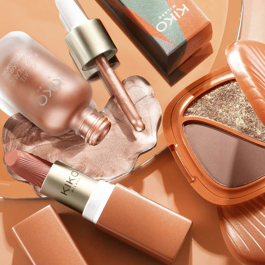 KIKO MILANOさんのインスタグラム写真 - (KIKO MILANOInstagram)「Trying a mesmerizing bronze makeup look? 💫 Discover these must-haves from new #KIKOBalance! 🤩⁣ ⁣ #KIKOMilano #makeupcollection #newmakeup #glowymakeup #bronzymakeup⁣ ⁣ Colour Boost Face Bronzing Drops - Definition Lipstick 02 - Gaze Defining Eyeshadow Duo 02⁣」7月30日 0時20分 - kikomilano