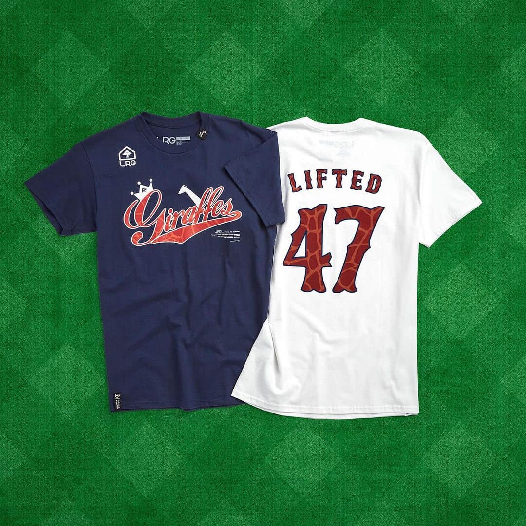 エルアールジーのインスタグラム：「Letting The Kids Play Since 1947 #lrgclothing 🦒⚾️🌲」