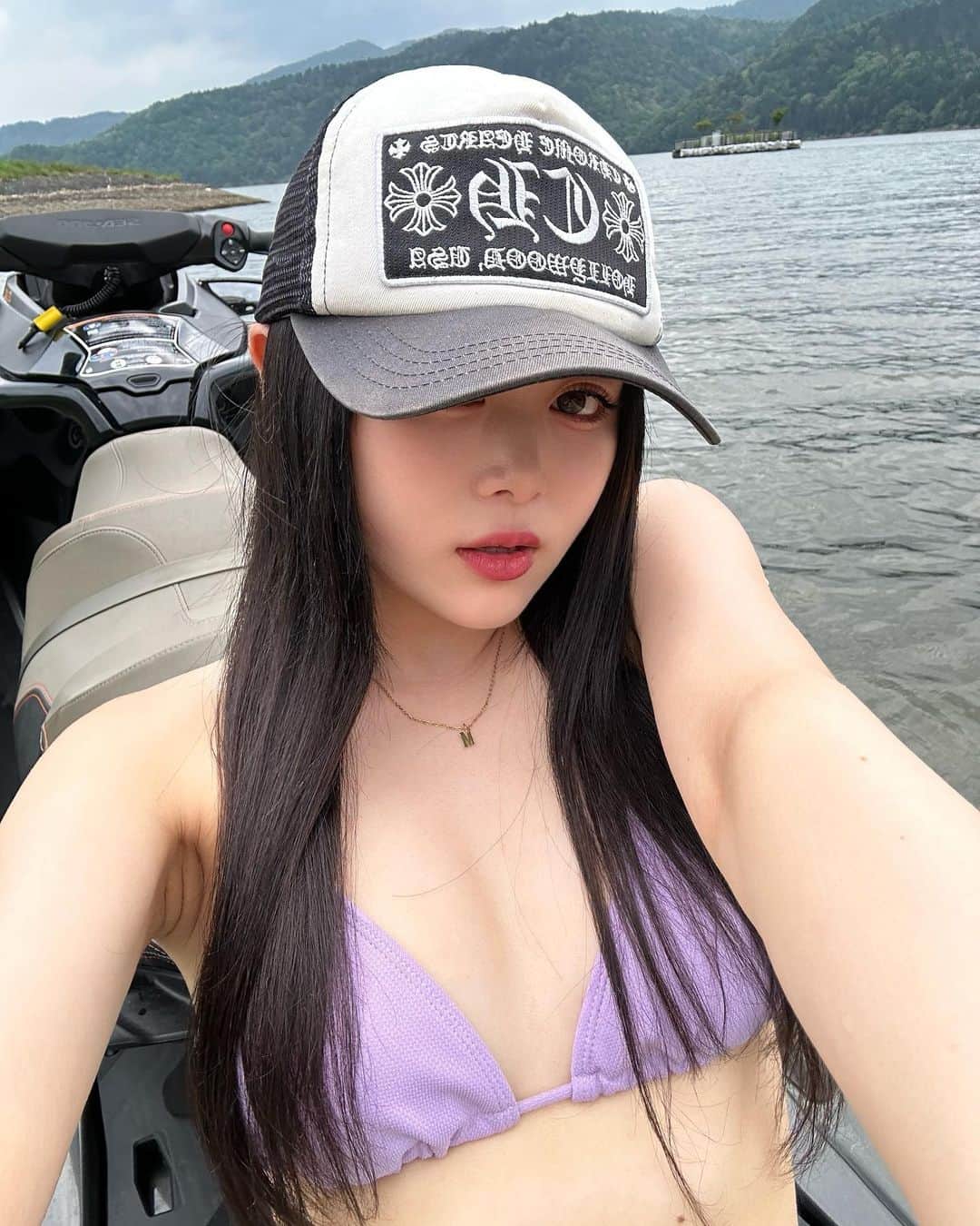 佐藤もえのインスタグラム：「sum💜」