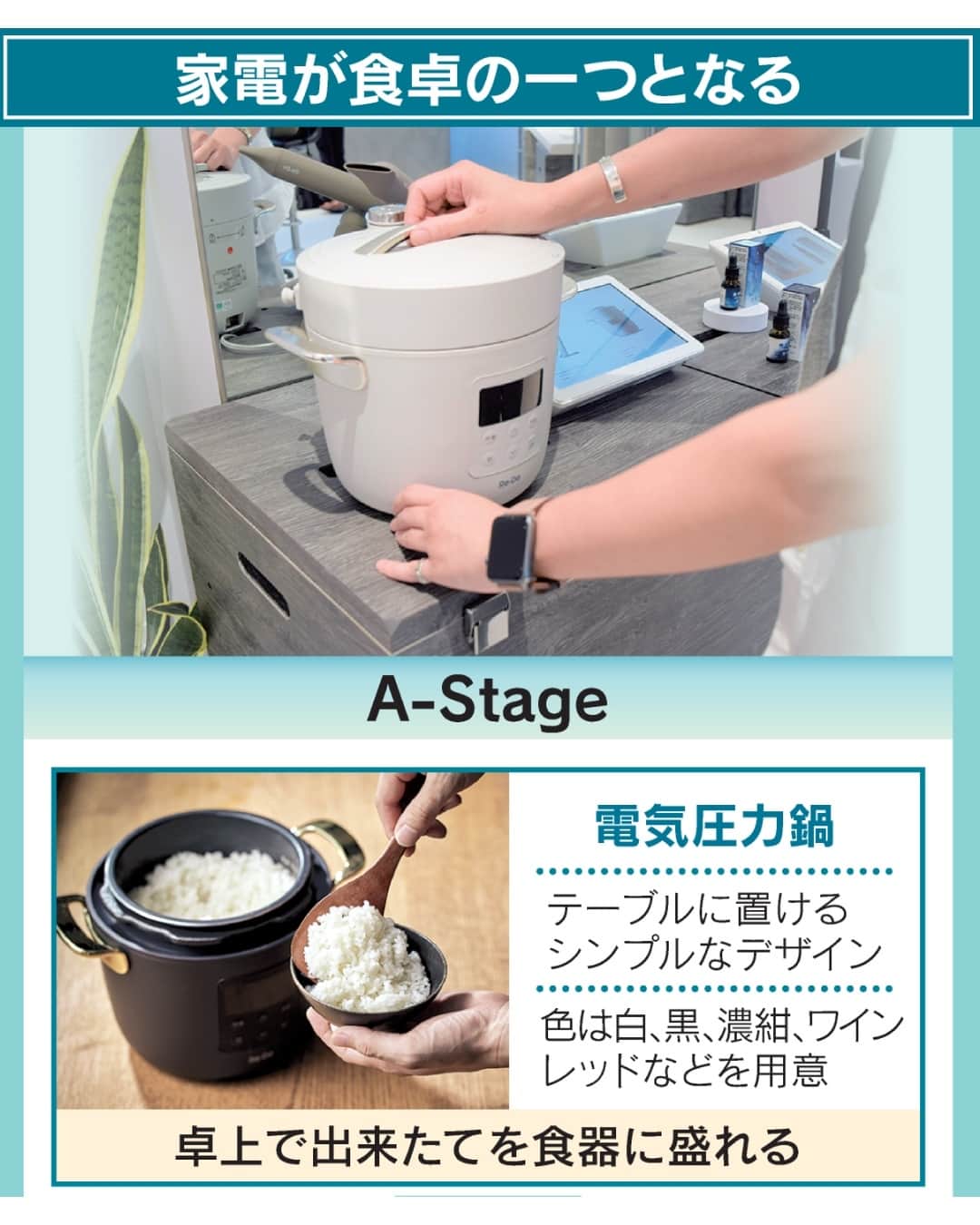 日本経済新聞社さんのインスタグラム写真 - (日本経済新聞社Instagram)「白物家電で新たなデザインに挑む企業が日本で出てきました。寝室やリビングで他の家具と並んでも違和感がなく、部屋に溶け込む「家具家電」です。テレワークやSNSの普及で、部屋を映すことが多い若年層が触手を伸ばしています。見た目はシンプルでも必要な機能を盛り込む両得な家電をスタートアップが開発しています。⁠ ⁠ 詳細はプロフィールの linkin.bio/nikkei をタップ。⁠ 投稿一覧からコンテンツをご覧になれます。⁠ ⁠ #日経電子版 #家具 #家電 #cado #astage」7月30日 15時00分 - nikkei