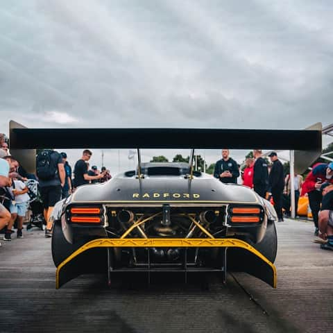 ジェンソン・バトンのインスタグラム：「Power, performance, elegant yet an aggressive stance, the Type 62-2 ‘Track Edition’ hits sea level from mountain heights at this years  @fosgoodwood   Scaled down aero and built to spec-Limited to just 12.  📷 @huck93」