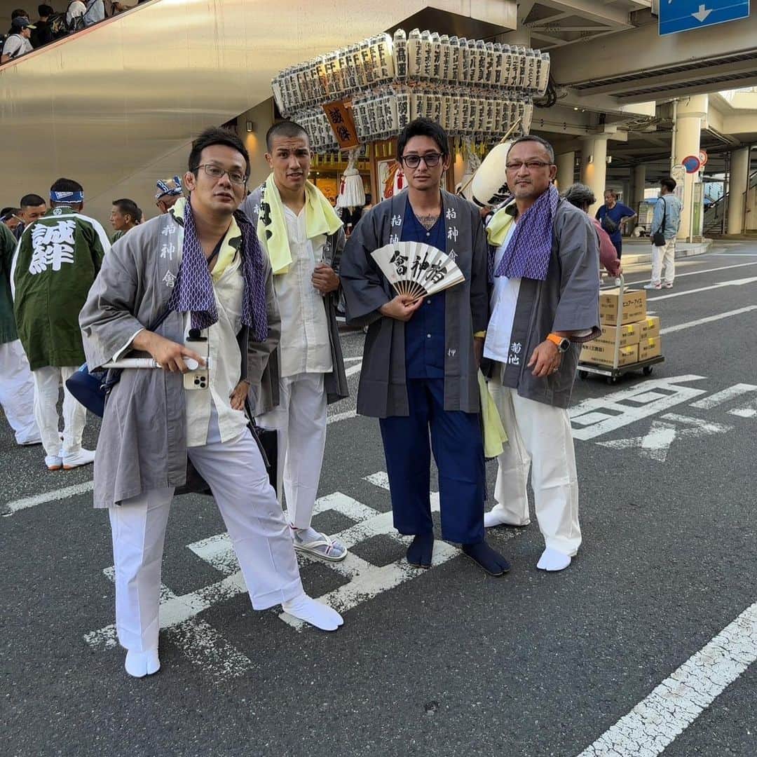 吉永啓之輔のインスタグラム：「柏祭り」