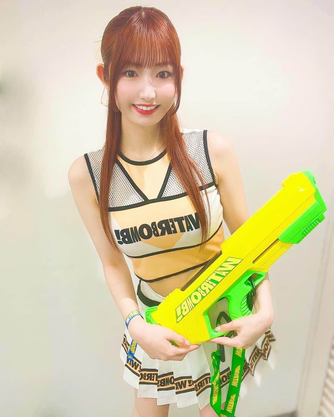 美音咲月のインスタグラム：「🍓 WATERBOMBJAPAN 🔫🫧 ・ ・ 7月29日・30日 WATERBOMB TOKYO ・ ・ WATERBOMB Girl として参加させていただいてます‪🩵🫧 ・ ・ 衣装とっってもかわいいッ🫶🏻 ・ ・ ・ #waterbomb #waterbomb2023 #ウォーターボム #ウォーターボムジャパン #フェス #夏フェス #美輪咲月」