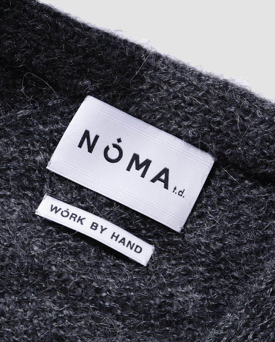 ノーマ ティーディーさんのインスタグラム写真 - (ノーマ ティーディーInstagram)「NOMA t.d. 23FW  #36 'COME TOGETHER'  HAND KNITTED MOHAIR CARDIGAN」7月30日 9時30分 - noma_textiledesign