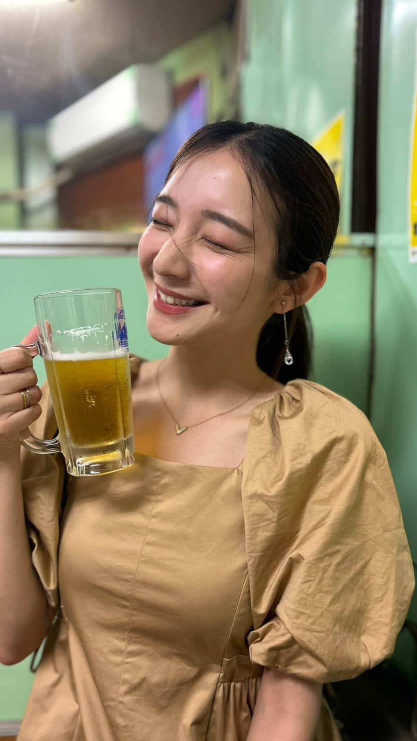 のインスタグラム：「🐒🎶  ルンルンなアタシリール。🌞 最後がゆーりこーにきこえる時あるのウチだけ？笑  #onishiyuriko」