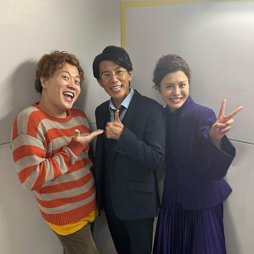 エハラマサヒロさんのインスタグラム写真 - (エハラマサヒロInstagram)「藤木直人さんことフジー・ポッターが昨日デビューされました‼️ええ声だわ〜顔ちっちゃいわ〜優しいわ〜ナイスガイだわ〜一流芸能人さんだわ〜😆😆  また新しい感じになってく舞台ハリポタ見に来てちょ‼️  #カッコ良すぎてカッコいい #舞台ハリーポッターと呪いの子」7月30日 11時28分 - eharamasahiro