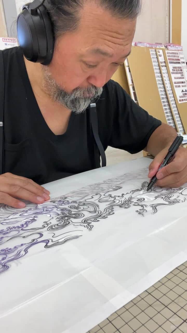 村上隆のインスタグラム：「For @asianartmuseum」