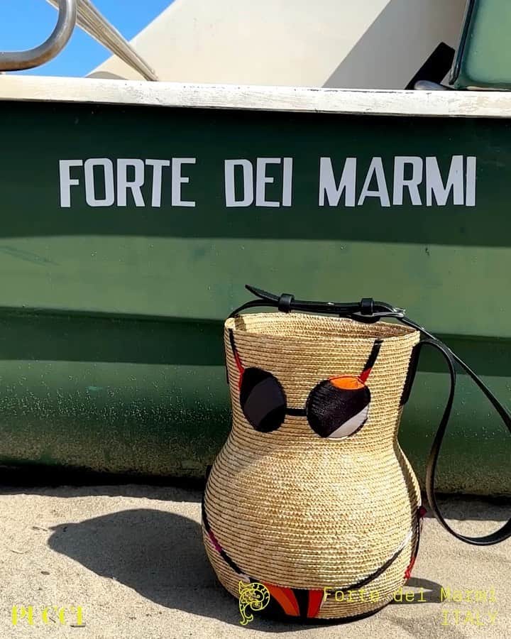 エミリオプッチのインスタグラム：「Italian Summer in Pucci.   Discover our collection in our new store in Forte dei Marmi - Via Giovanni Montauti, 5.   Shot by @samyoukilis   #Pucci」