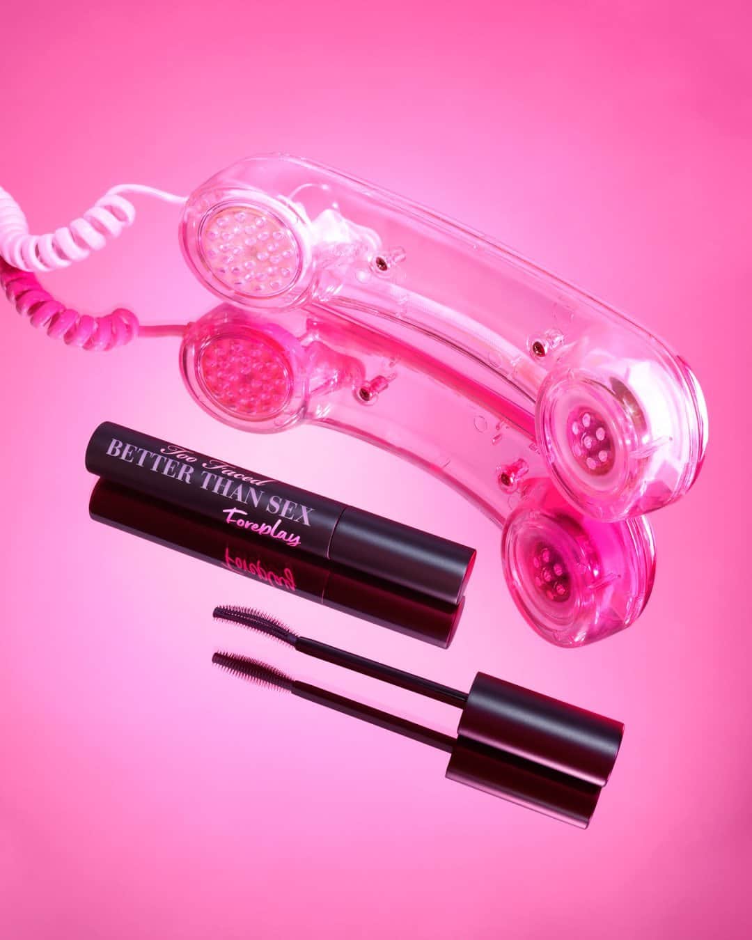Too Facedのインスタグラム：「The only thing Better Than Sex is... Foreplay! 😉😘 Meet our NEW Instant Lengthening, Lifting, and Thickening Mascara Primer! 🖤 Tap to shop! #toofaced #tfcrueltyfree #betterthansexmascara」