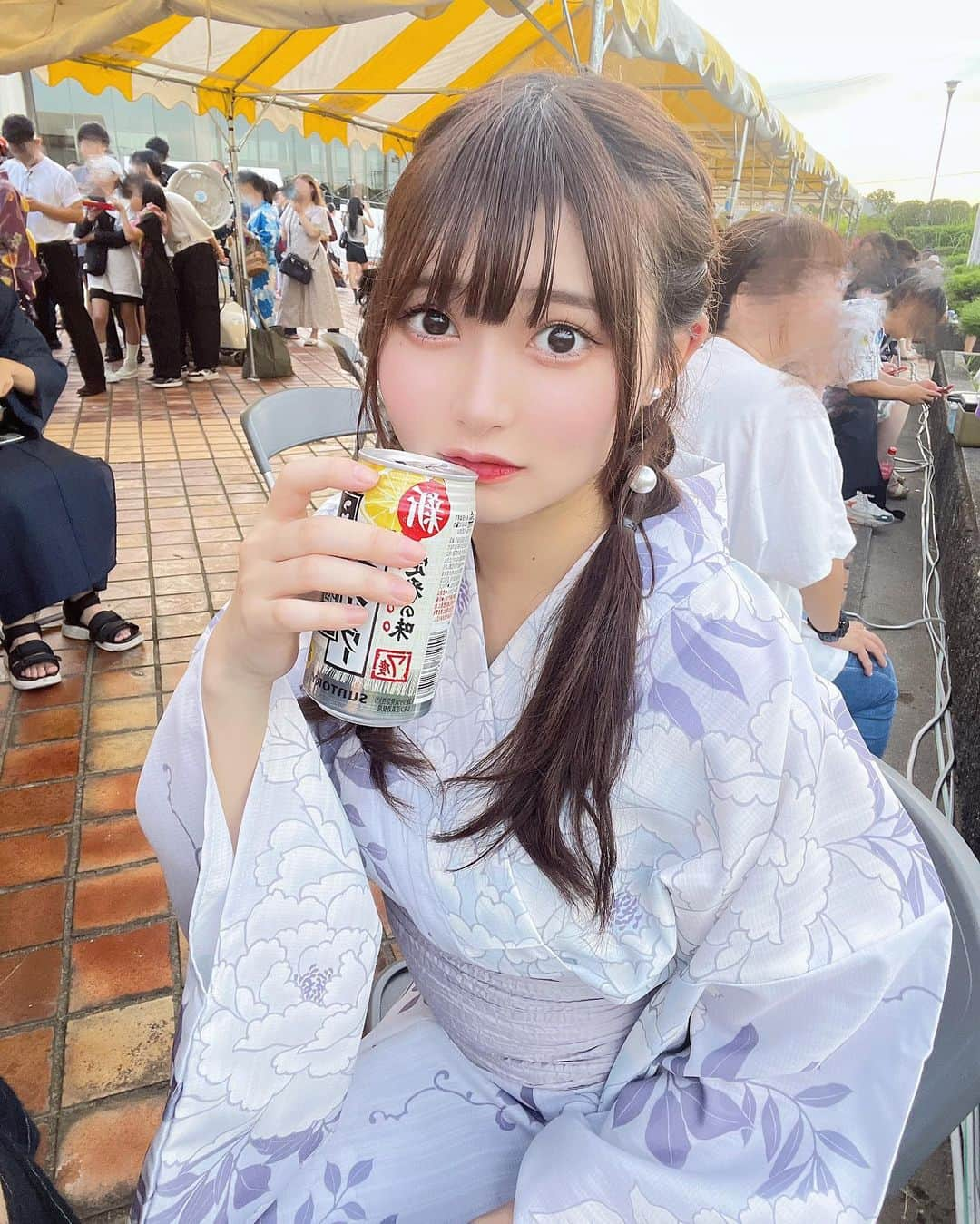 片岡未優のインスタグラム：「ん、飲みたいの？」