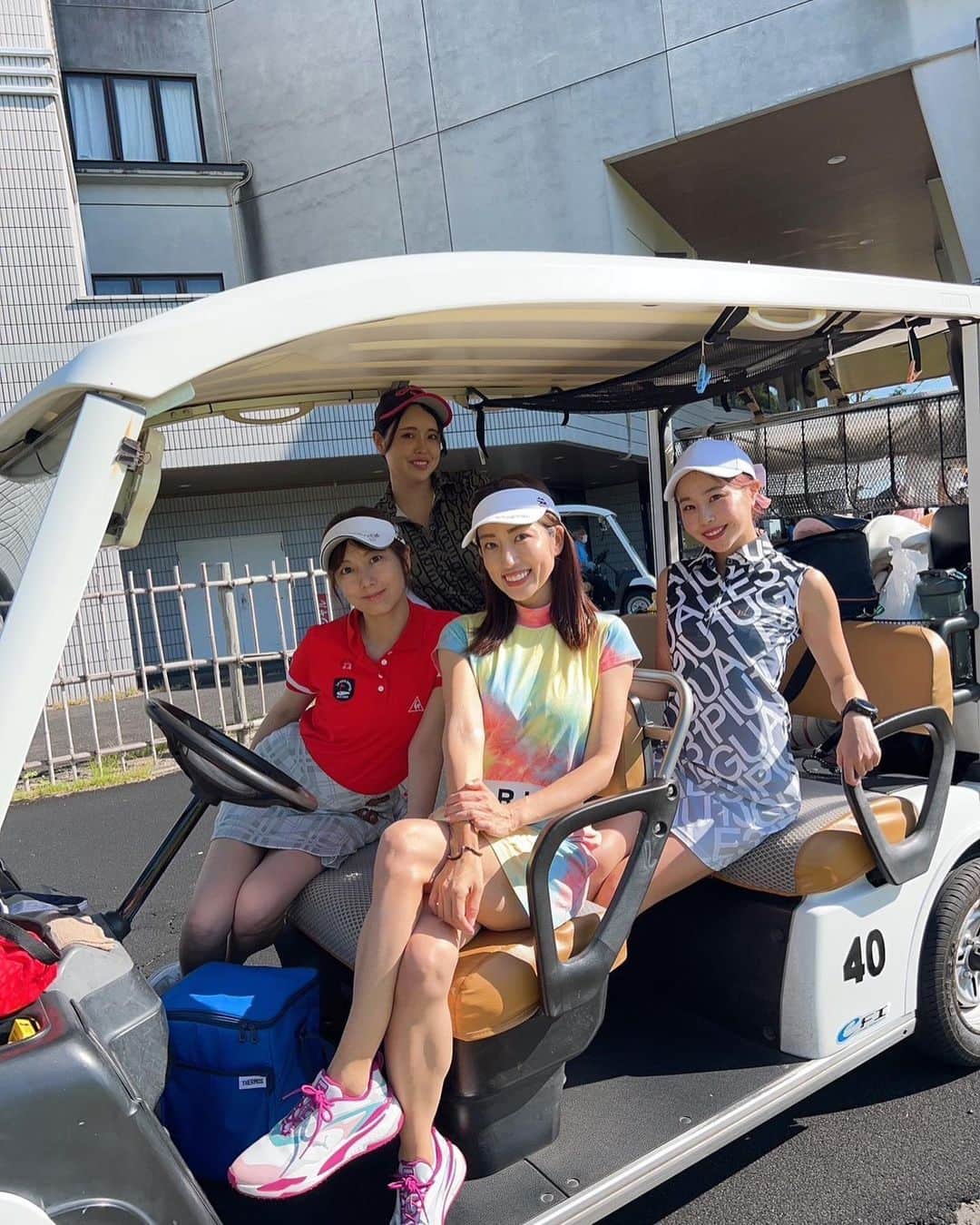 百合沙さんのインスタグラム写真 - (百合沙Instagram)「35度の中のゴルフは太陽との戦いだった🤣 約半年ぶりのゴルフはまぁたくさん打ちましたが メッチャ楽しかったのでよし！😂笑 皆様ありがとうございました🙇‍♀️  #golf #ゴルフ #ゴルフ女子 #要練習」7月31日 0時08分 - dorado.yurisa