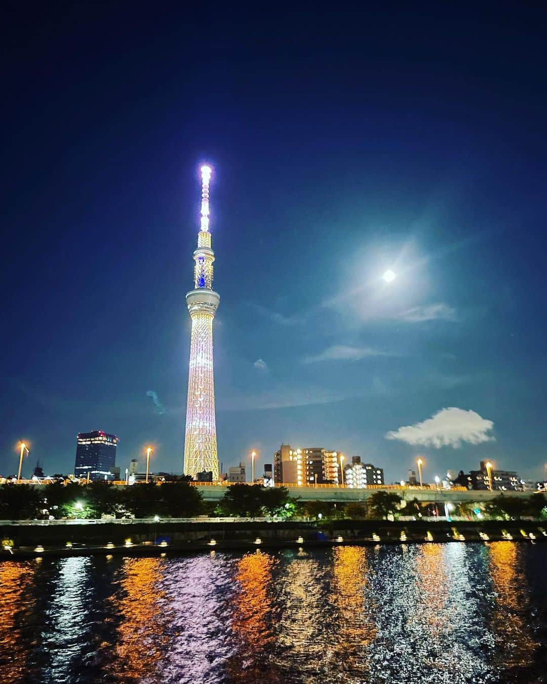 本間憲のインスタグラム：「東京、夏、隅田川、浴衣、屋形船、堪能、ありがとう」